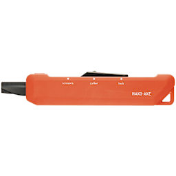 Kokuyo HAKO-AKE 2Way Portable Scissors, Titanium Blade, Orange
