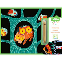 Djeco Animals Scratch Card Kit
