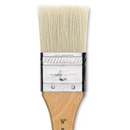 Linzer Varnish & Chip White Bristle Brush 1/2"
