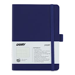 Lamy Softcover Notebook - Blue, Dot-Grid-Rule, 5-3/4" x 4-1/8" (front cover)