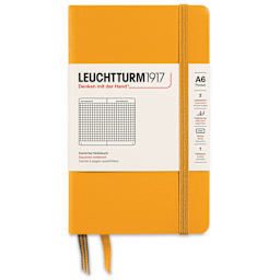 Leuchtturm1917 Squared Hardbound Notebook - Rising Sun, 3-1/2" x 6"