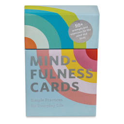 Mindfulness Cards - Front of package shown upright
