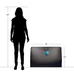 Art Alternatives Academy Portfolio - 24" x 36" x 2", dimensions