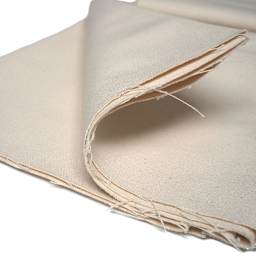 Art Alternatives Folded Canvas - 62 in x 2 yds, Unprimed, 10 oz with folded corner