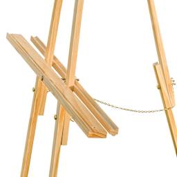 Art Alternatives Basic Wood Display Easel - Natural, close-up