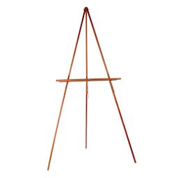 Art Alternatives Basic Wood Tripod Display Easel, front of easel