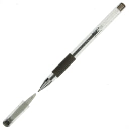 Gel Pen Glitter Black