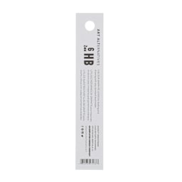 Art Alternatives Graphite Lead Refill - Pkg of 6, HB, 2 mm back of package