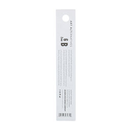 Art Alternatives Graphite Lead Refill - Pkg of 6, B, 2 mm back of package