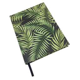 Art Alternatives Fashion Journal, Lined, 6 in x 8 in, Ferns Light Green