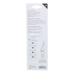 Art Alternatives Light Duty Art & Craft Knife back of packaging