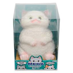 Zorbitz Mega Squishy Animal Figures - Kitty, front of packaging