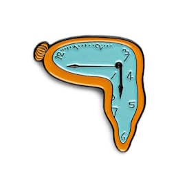 Art History Enamel Pins Persistence of Memory - Dali