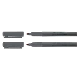 Permanent Marker 2-Marker Set - Black