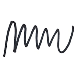 Art Alternatives Permanent Fine Marker - Black Swatch