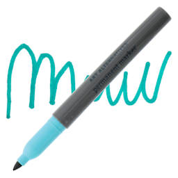Art Alternatives Permanent Fine Marker - Aqua Marker and Swatch
