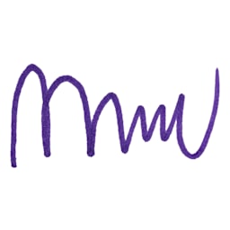 Art Alternatives Permanent Fine Marker - Purple Swatch