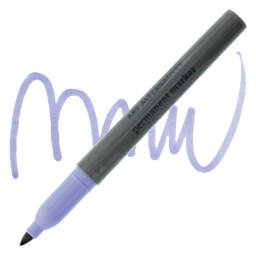 Art Alternatives Permanent Marker - Lilac Marker and Swatch