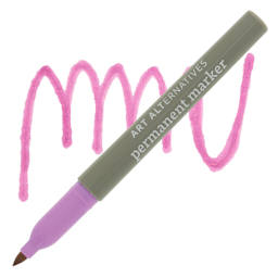 Art Alternatives Permanent Marker - Lavender Marker and Swatch