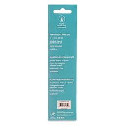 Permanent Marker Set Silver - Fine Tip, 2/Pkg.