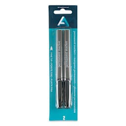 Permanent Marker Set Black - Fine Tip, 2/Pkg.
