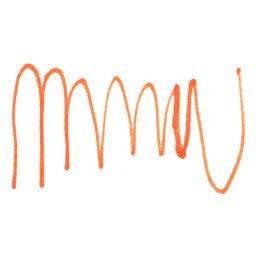 Art Alternatives Permanent Extra Fine Marker - Orange Swatch