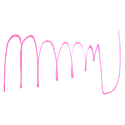Art Alternatives Permanent Extra Fine Marker - Neon Pink Swatch