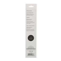 Art Alternative Stencil Brushes - 1", Short Handle back of package