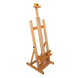 Marin Easel Wood Studio H Frame Easel, Canvases up to 84"h x 2"d