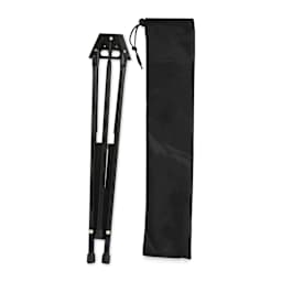 Art Alternatives Aluminum Tabletop Easel, folded with case