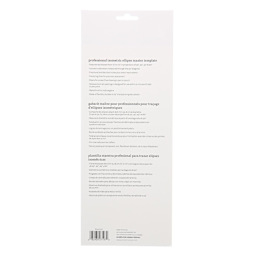 Art Alternatives Drafting Template - Isometric Ellipse Master back of packaging