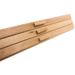 Art Alternatives Wooden Storage Boxes - 3 Drawers close up