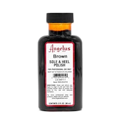 Sole & Heel Edge Polish Brown