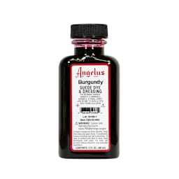 Angelus Suede Dyes Burgundy - 3 oz. Dauber Bottle