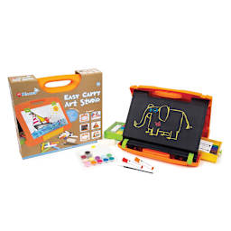 Micador Jr. Easy Carry Art Studio, contents and packaging