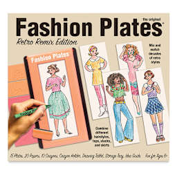Fashion Plates Retro Remix Kit - Front of Package