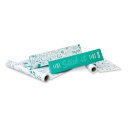 Omy Stick-It Adhesive Animals Coloring Roll (two rolls outside of packaging)