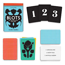 Blots Card Game (packaging with set contents)