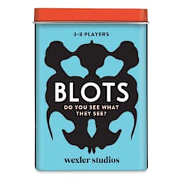 Blots Card Game (front of packaging)