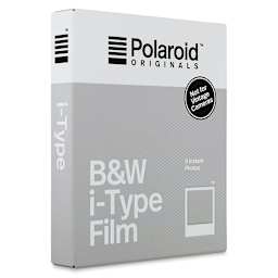 Polaroid i-Type Film - Left angled view of upright package

