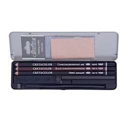 Charcoal Pencil Set 8-Piece Set