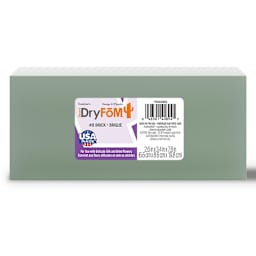 Desert DryFoM Floral Foams 7.8" x 3.4" x 2.6" Block - Green