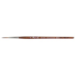 Raphael Essentials Acrylic & Watercolor Brush Set, Watercolor, 3-Brush Set, For Details, Precision Liner 4, Angular 6, & Short Round Pointed 4