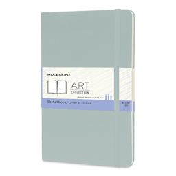 Moleskine Art Collection Sketchbook - Sage, 5" x 8-1/4", front cover