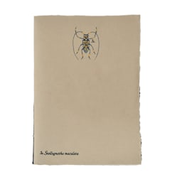 LAMALI Tresor Toned Soft-Cover Handmade Journal, 96 Pages, Toned Grey