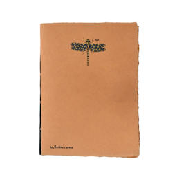 LAMALI Tresor Toned Soft-Cover Handmade Journal, 96 Pages, Tan