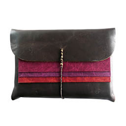 LAMALI Ninki Soft-Cover Handmade Journal, 4.3 in x 5.9 in, 64 Pgs./Bk., Warm Tones