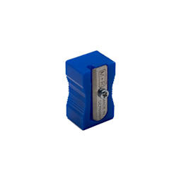 Mobius & Ruppert Block Design Pencil Sharpener, Single-Hole
