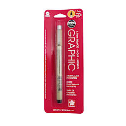 Pigma Graphic Pen Black - Peggable