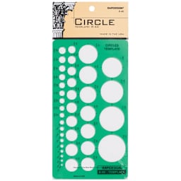 Circles Inking Template - Peggable